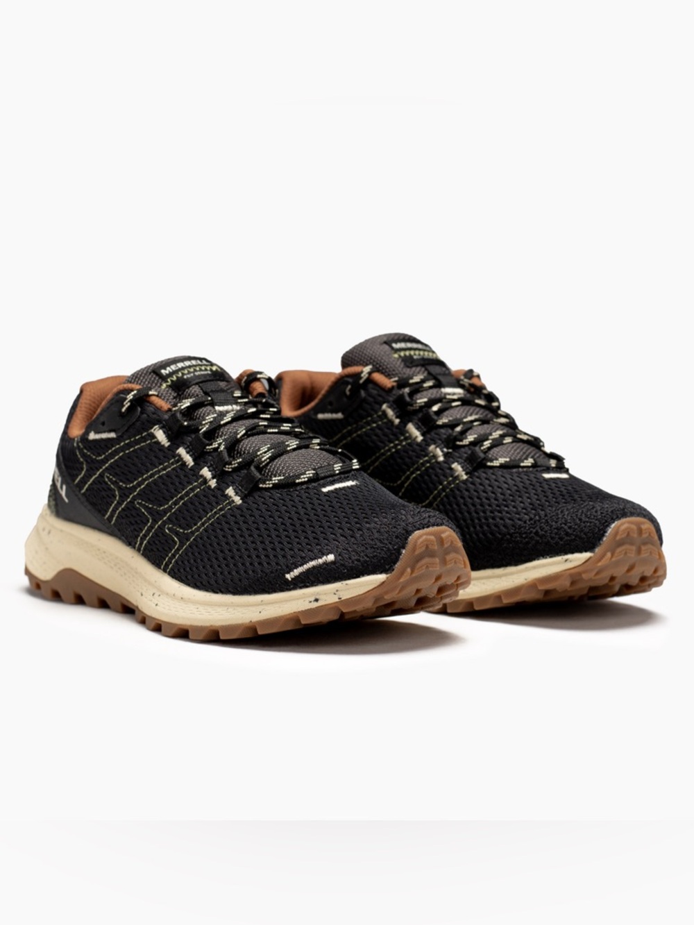 Merrell Fly Strike Men's Trail Running Shoes Black Brown J068135 Size 11.5
